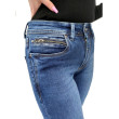 Spodnie damskie jeans Damroka, zwężane blue