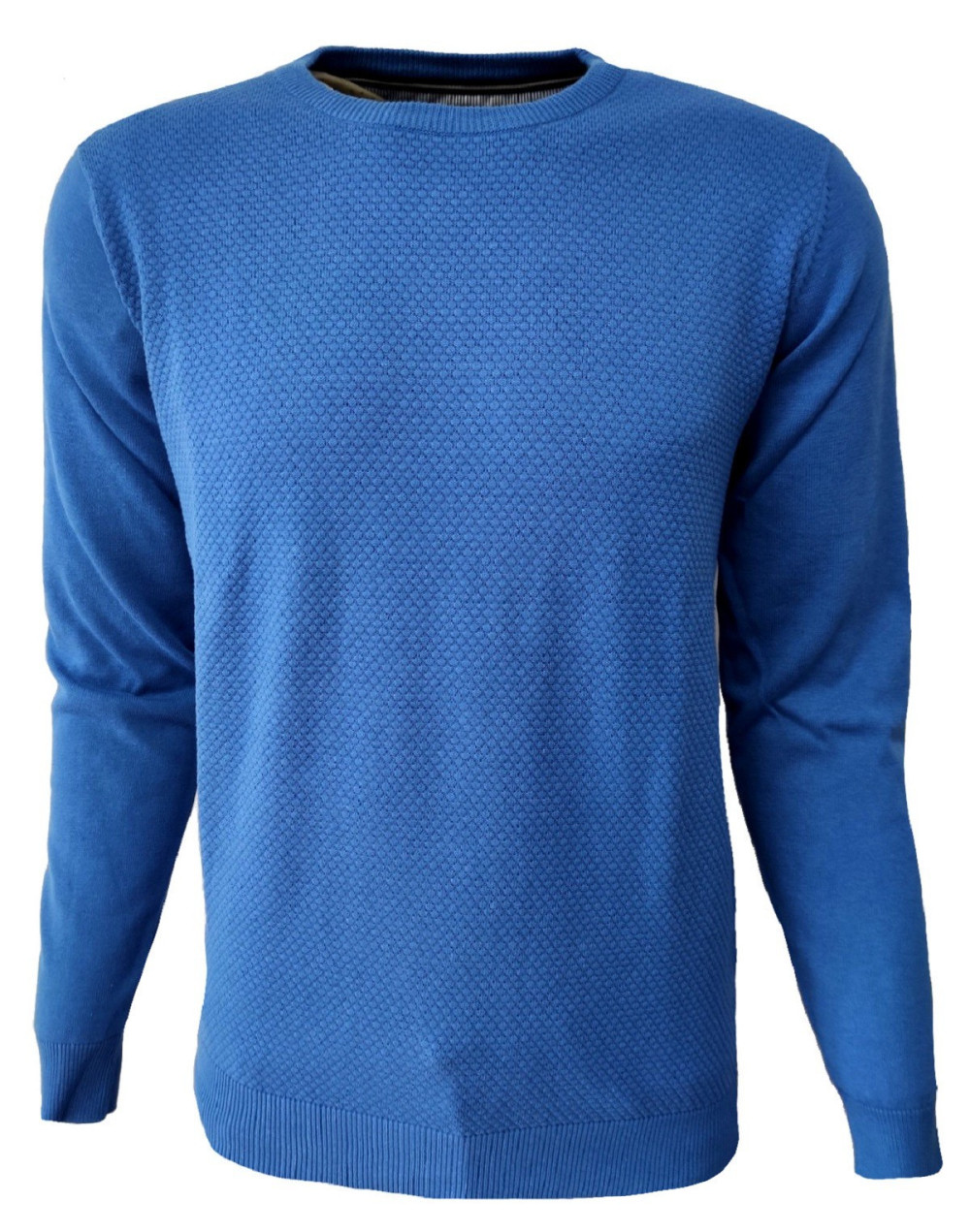 Sweter męski niebieski...